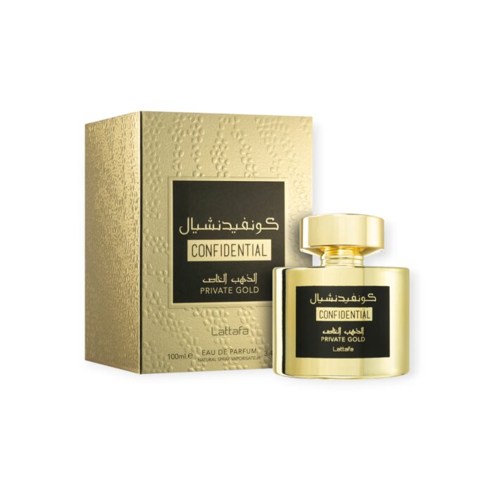 Lattafa  Confidential Private Gold   EDP 100 Uni - Image 1