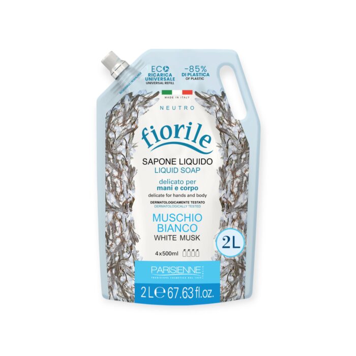 Fiorile Течен Сапун  Бял муск 2000 ml - Image 1