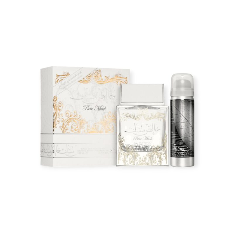 Lattafa  Pure Musk EDP 100 Uni+50 Deo - Image 1