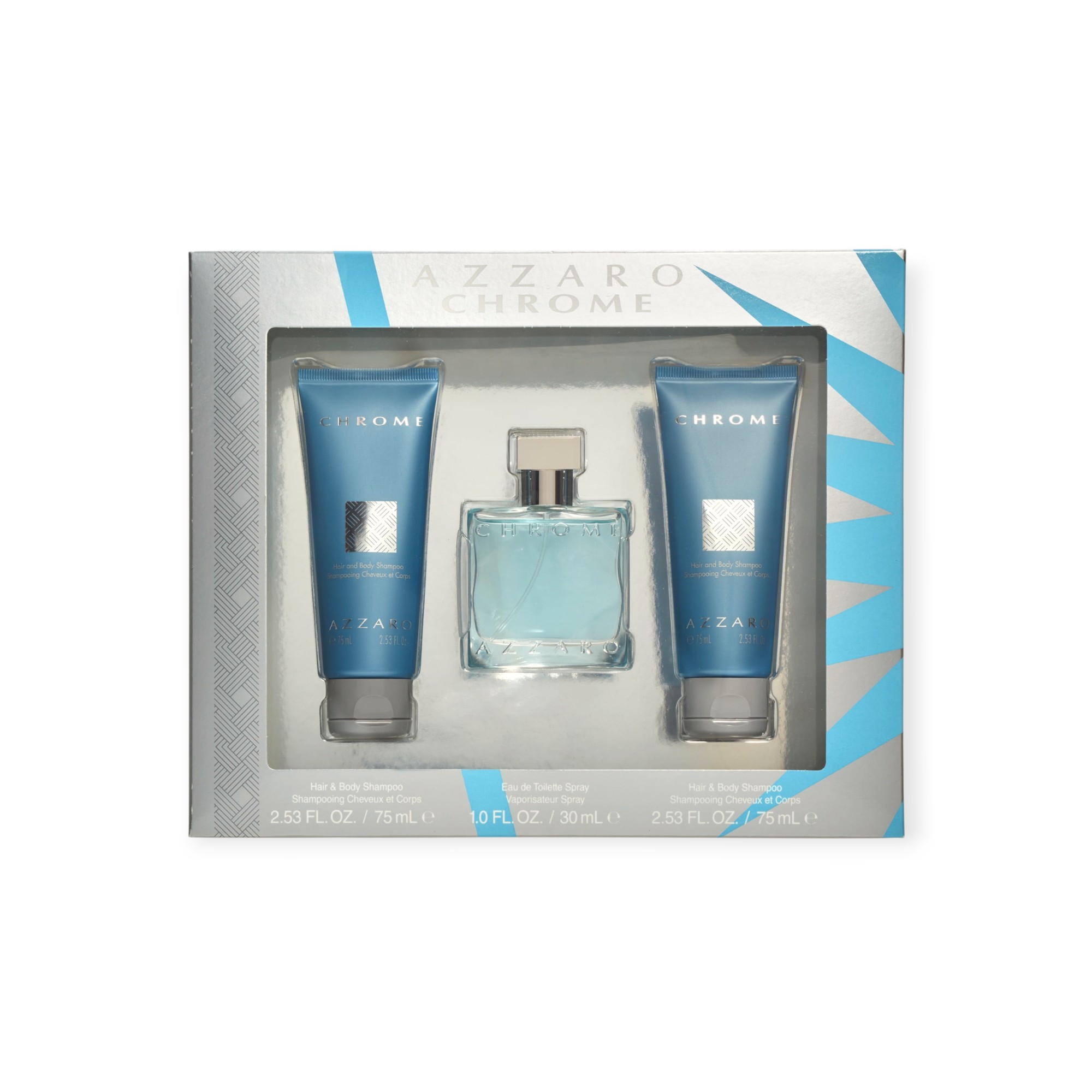 4085 Azzaro Chrome EDT 30 M+50 A/S BL+50 A/S+50 S.G - Image 1
